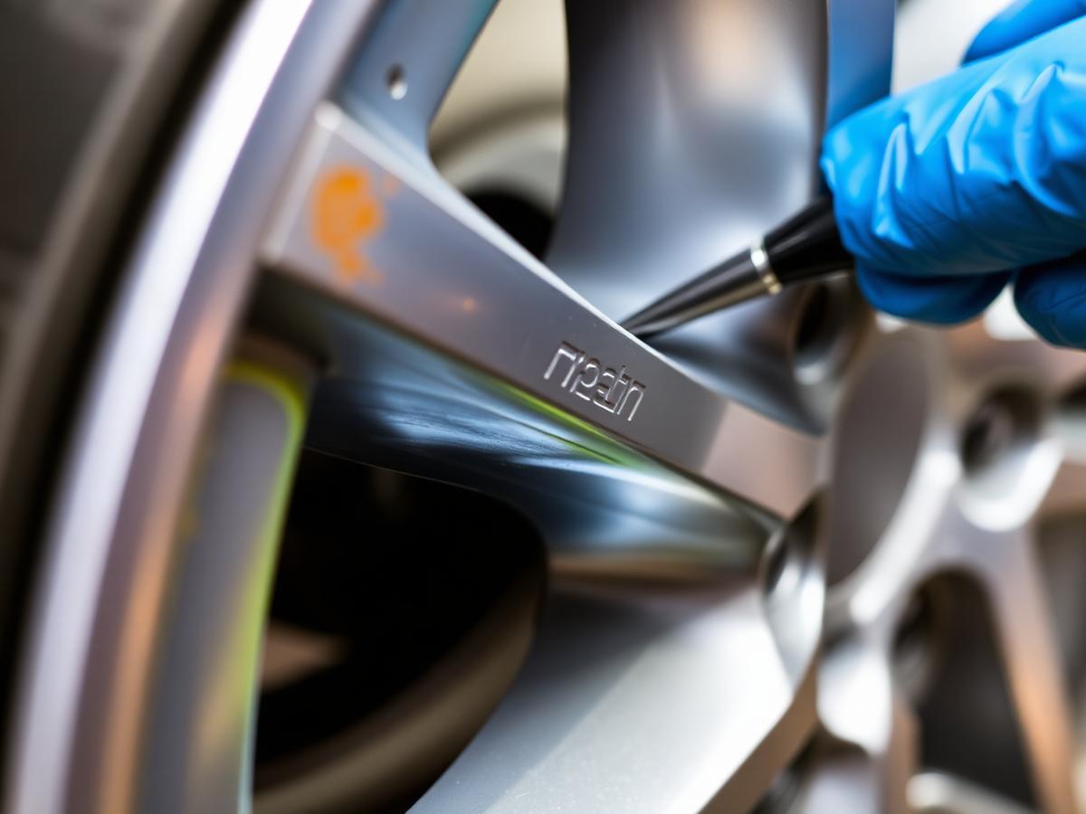 Alloy wheel repair